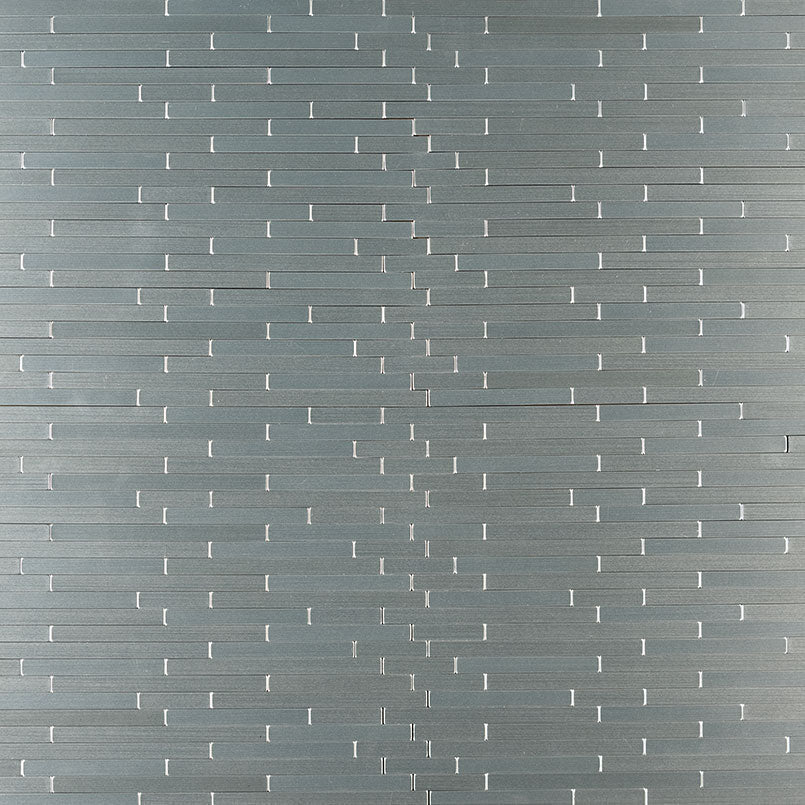 MS International Decorative Mosaic 12" x 12" Interlocking Silverina