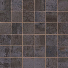 MS International Oxide 2" x 2" Mosaic Matte Iron