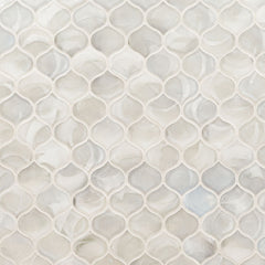 MS International Decorative Mosaic 12" x 12" Arabesque Pearla