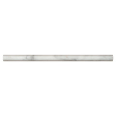 MS International Natural Stone Marble 0.75" x 0.75" Pen Molding Polished Greecian White