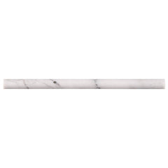 MS International Natural Stone Marble 0.75" x 0.75" Pen Molding Honed Calacatta Cressa