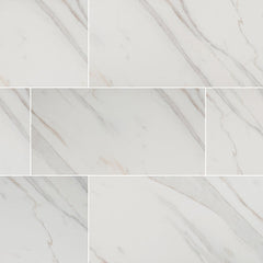 MS International Pietra 12" x 24" Matte Calacatta