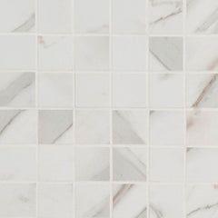 MS International Pietra 2" x 2" Mosaic Polished Calacatta