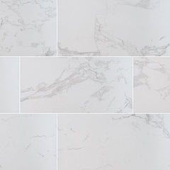 MS International Praia 12" x 24" Polished 9.6mm Carrara