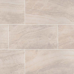 MS International Praia 12" x 24" Polished 8.8mm Crema