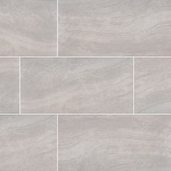MS International Praia 24" x 48" Matte 8.1mm Grey