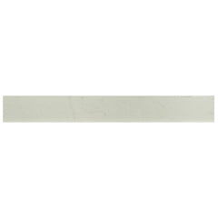 MS International Praia 3" x 24" Bullnose Matte 9.9mm Carrara