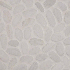 MS International Rio Lago 12" x 12" Pebble White