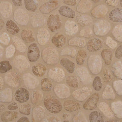 MS International Rio Lago 12" x 12" Pebble Travertine
