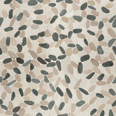 MS International Rio Lago 12" x 12" Pebble Metropolitan