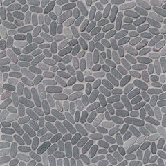 MS International Rio Lago 12" x 12" Pebble Sliced Coal