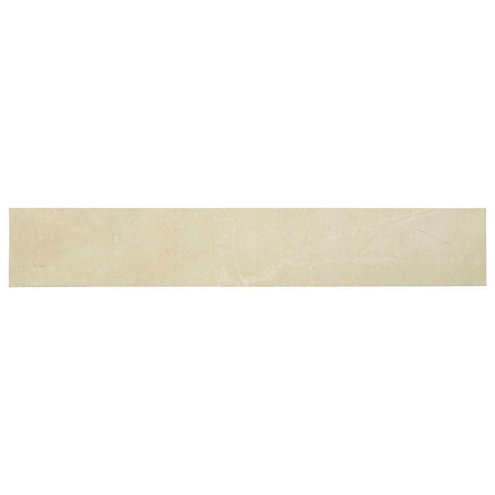 MS International Sande 3" x 18" Bullnose Polished Cream
