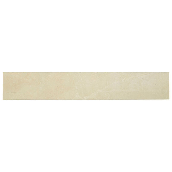 MS International Sande 3" x 18" Bullnose Matte Cream