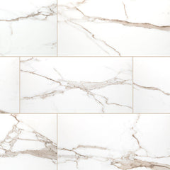 MS International Savoy 12" x 24" Porcelain Polished Crema