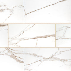 MS International Savoy 24" x 48" Porcelain Matte Crema