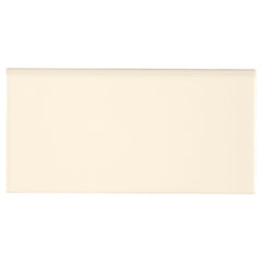 MS International Domino 3" x 6" Bullnose Almond