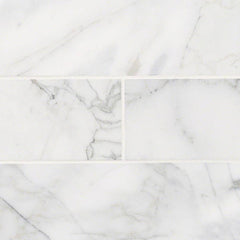 MS International Natural Stone Marble 4" x 12" Honed Calacatta Cressa
