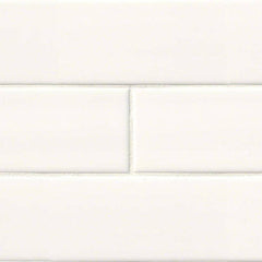 MS International Domino 12" x 12" Subway 4" x 16" White