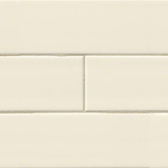 MS International Domino 12" x 12" Subway 4" x 16" Almond