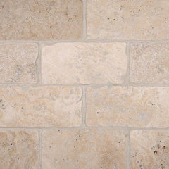 MS International Decorative Mosaic 12" x 12" Subway 3" x 6" Bologna Chiaro