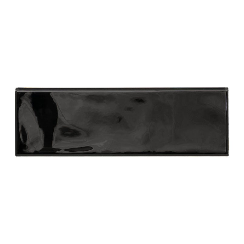 MS International Urbano 4" x 12" Glossy Bullnose Ink
