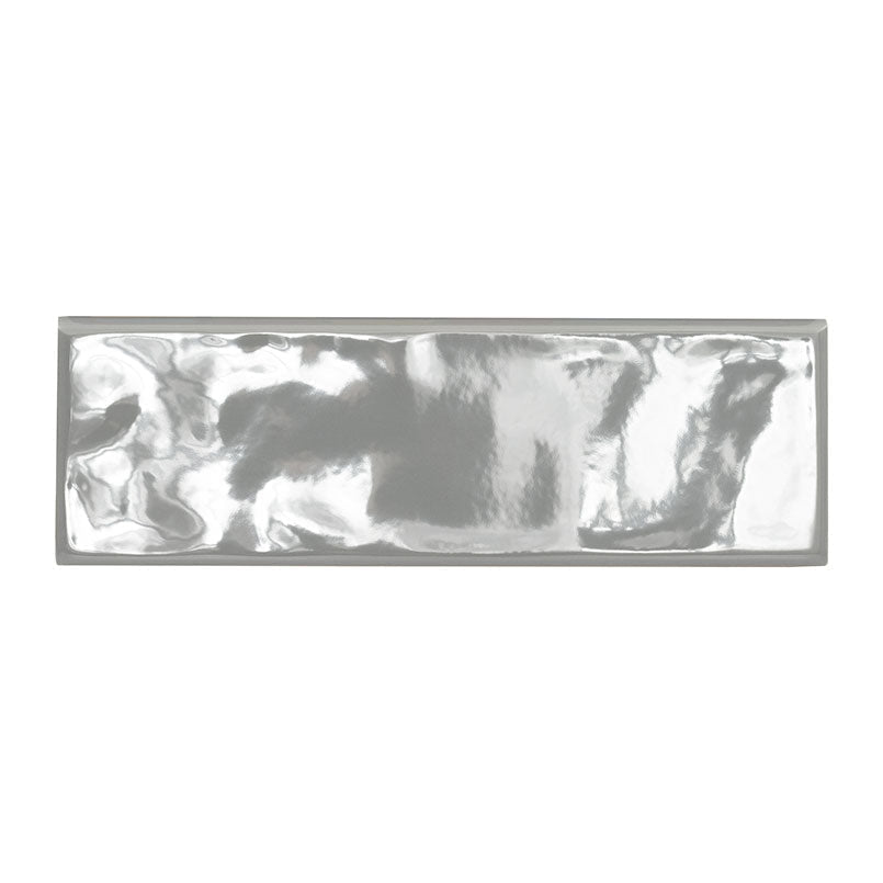 MS International Urbano 4" x 12" Glossy Bullnose Graphite