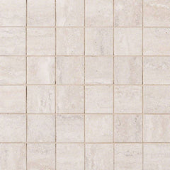 MS International Veneto 12" x 12" Mosaic 2" x 2" White