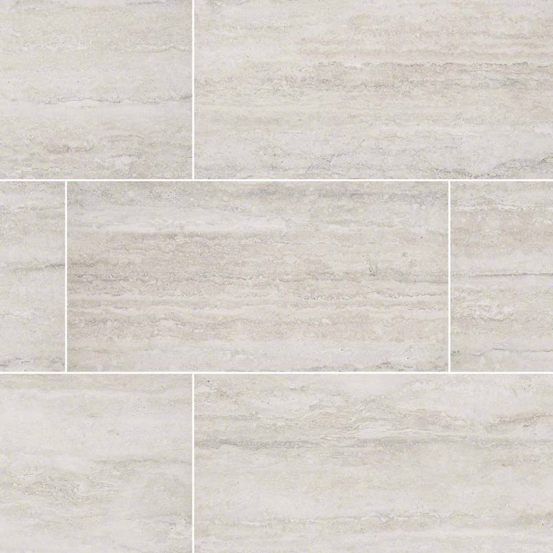 MS International Veneto 12" x 24" Matte White