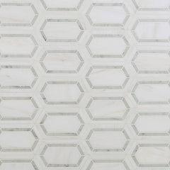 MS International Decorative Mosaic 12" x 12" Picket Pavilion