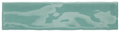Marazzi Costa Clara 3" X 12" Undulated Caribbean Teal