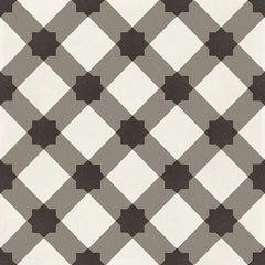 Marazzi D Segni 8" X 8" Deco Plaid Sand Blend