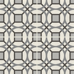 Marazzi D Segni 8" X 8" Deco Kaleido Smoke Blend