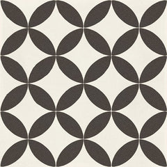 Marazzi D Segni 8" X 8" Deco Stella Smoke Blend