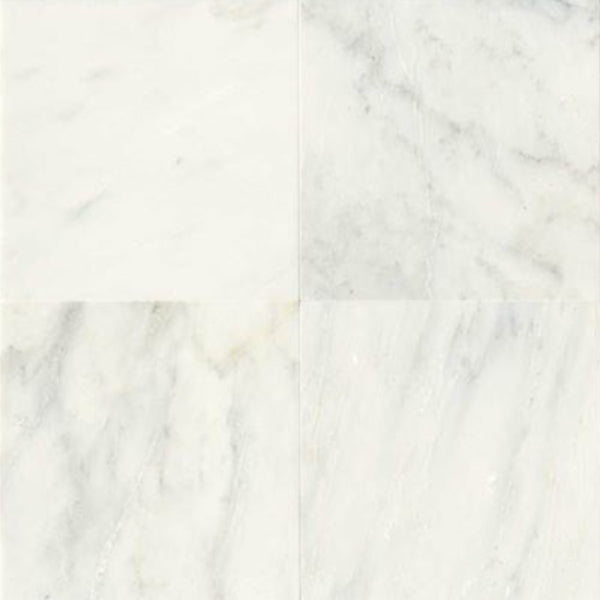 Daltile Marble 12" X 12" Polished First Snow Eleg