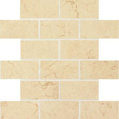 Daltile Florentine 2" X 4" Brick Joint Mosaic Marfil