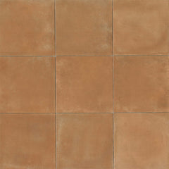 Bedrosians Cotto Nature 14" x 14" Gloss Siena