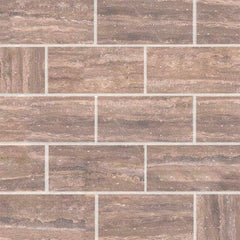MS International Veneto 2" x 4" Mosaic Polished Noce