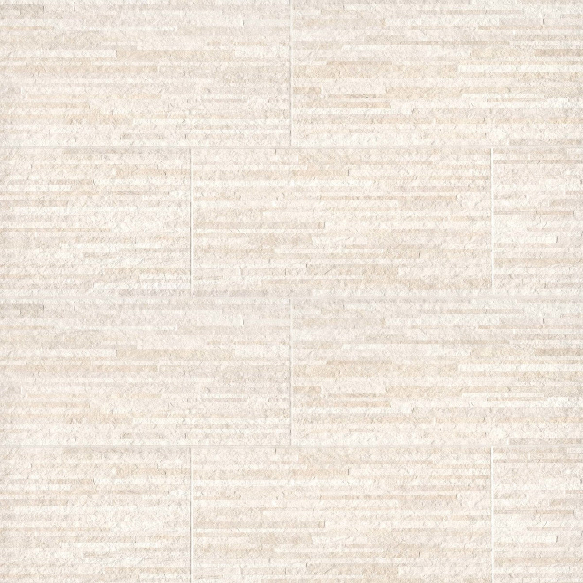 Bedrosians Purestone 12" x 24" Muretto Textured Beige