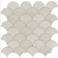 Daltile Miramo 13" X 13" Fan Pearl