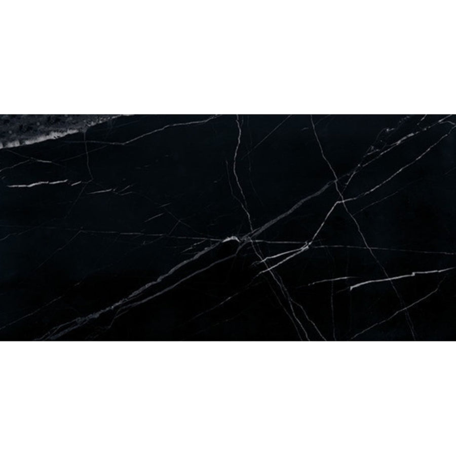 Daltile Pietra Divina 12" X 24" Honed Nero Marquina