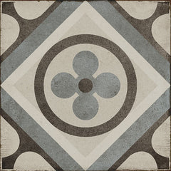 Daltile Quartetto 8" X 8" Deco Cool Petalo