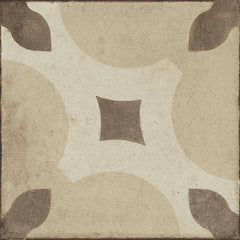 Daltile Quartetto 8" X 8" Deco Warm Piccolo Fiore