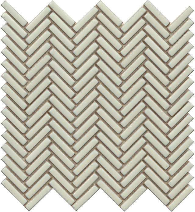 Emser Regala 11"x11" Mini Herringbone Mosaic 1"x2" Polished Bequest