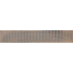 Daltile Render Metals 3" X 18" Pleated Oil Rubbed Brnz
