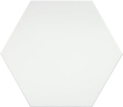 Emser Rhythm 19" X 22" Hexagon White