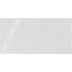 Daltile Showscape 12" X 24" Arabesque Stylish White