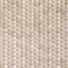 MS International Natural Stone Marble 12" x 12" Herringbone 1" x 2" Mosaic Crema Arched