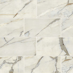 Bedrosians Classic 2.0 12" x 24" Polished Calacatta Oro