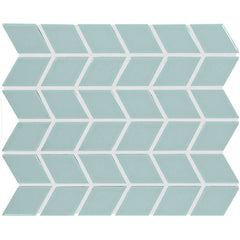 Daltile Color Wheel Retro 2" X 3" Chevron Glossy Spa