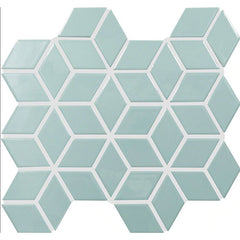 Daltile Color Wheel Retro 2" X 3" 3D Cube Glossy Spa